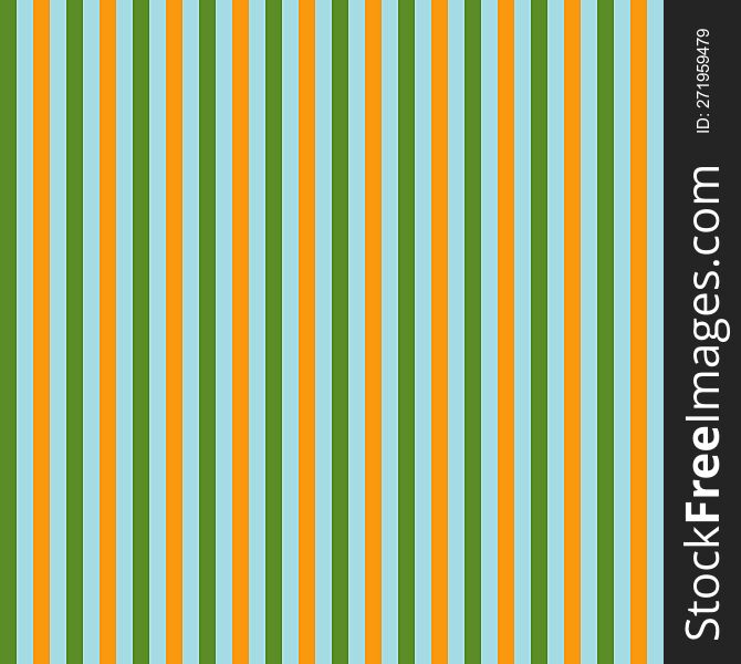 Orange and green vertical stripes background