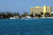 Caribbean Tropical Resort Royalty Free Stock Image