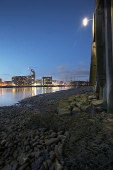 Thames Riverbank Royalty Free Stock Photo Thames Riverbank Royalty Free Stock Photo