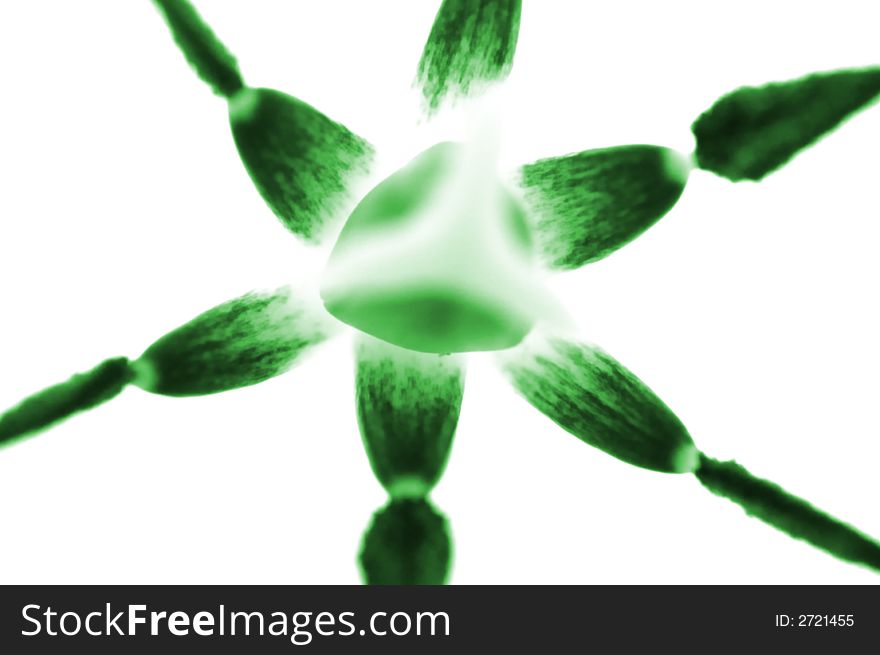 Picture of a Blurred abstract floral bacground