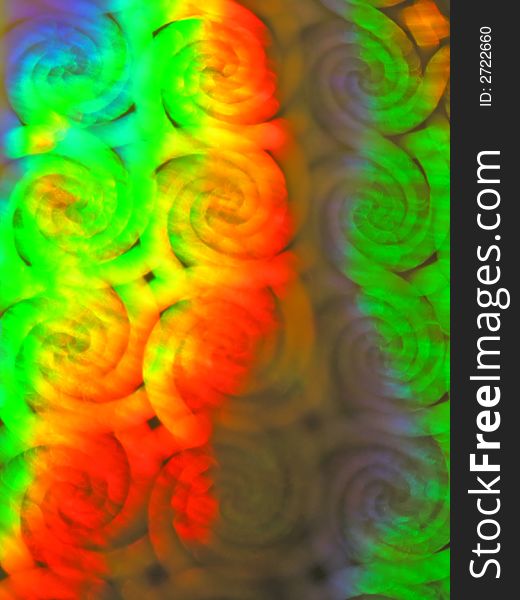 Abstract Colorful Rainbow Psychedelic Background. Abstract Colorful Rainbow Psychedelic Background