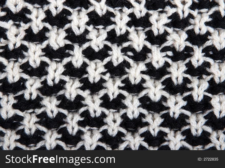 The pattern of a product from a wool in the form of a background. The pattern of a product from a wool in the form of a background