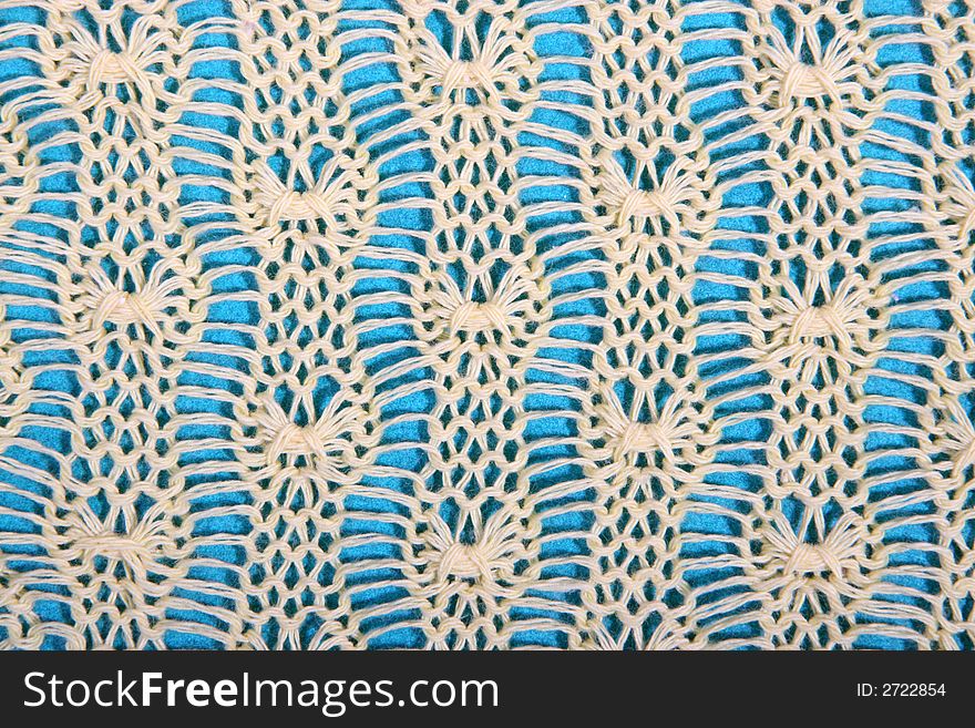 The pattern of a product from a wool in the form of a background. The pattern of a product from a wool in the form of a background