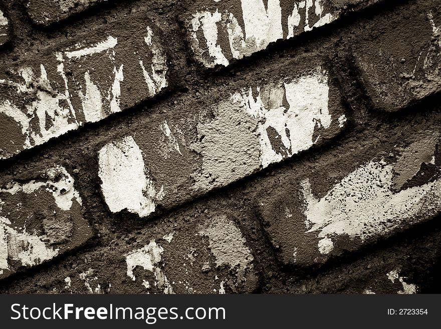 Brick background useful for patterns and abstract backgrounds