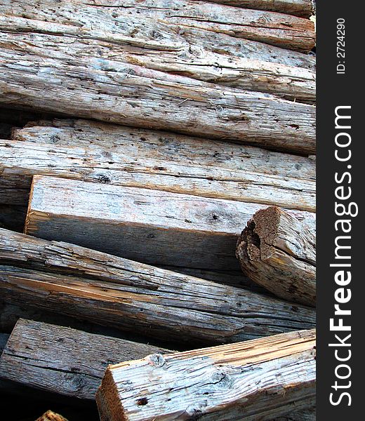 Wood beam pile abstact texture. Wood beam pile abstact texture