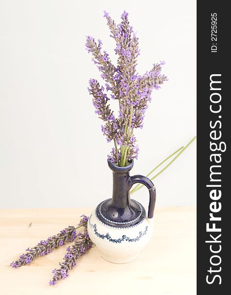 Bouquet of Lavender in a  Vase