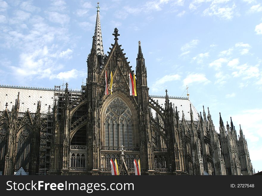 Cologne Cathedral on a sunny day