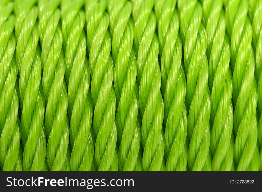 Photo of Green Colored Rope - Background / Texture / Material. Photo of Green Colored Rope - Background / Texture / Material