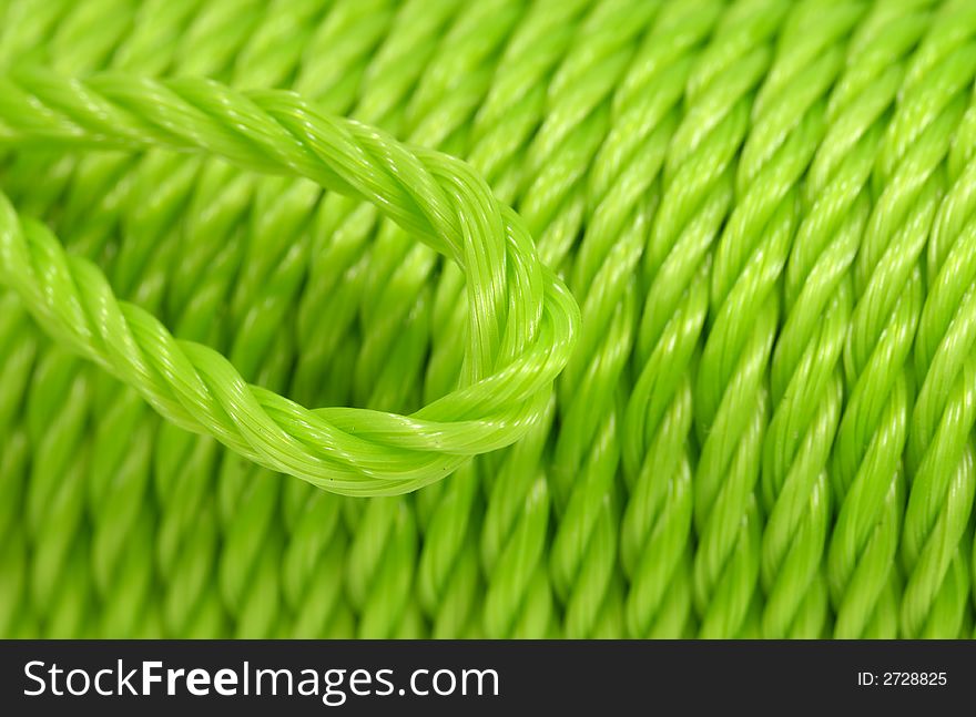 Photo of Green Colored Rope - Background / Texture / Material. Photo of Green Colored Rope - Background / Texture / Material