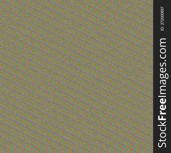 Texture surface effect stripe background, orange and green