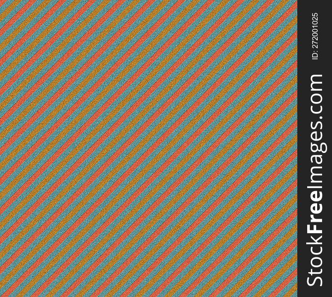 Texture Surface Effect Stripe Background, Orange And Green