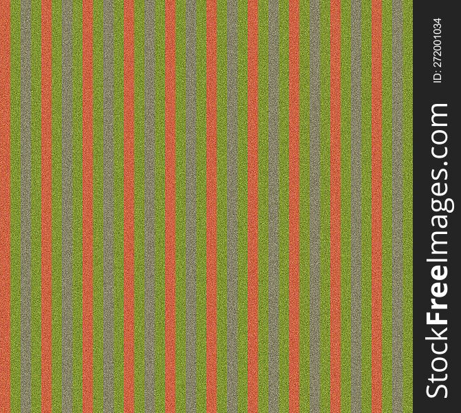 Texture Surface Effect Stripe Background, Orange And Green