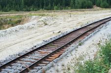 Old Railroad Tracks Royalty Free Stock Photography