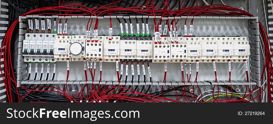 Control panel wiring