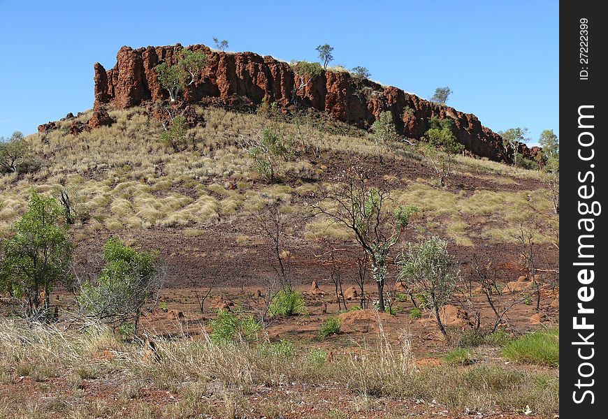 Storied australian outback. Australia, Northern territory.