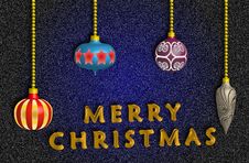 Merry Christmas Royalty Free Stock Image Merry Christmas Royalty Free Stock Image