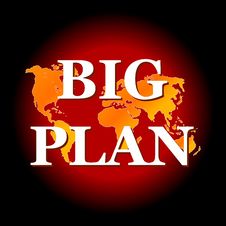 Big Plan Royalty Free Stock Photo
