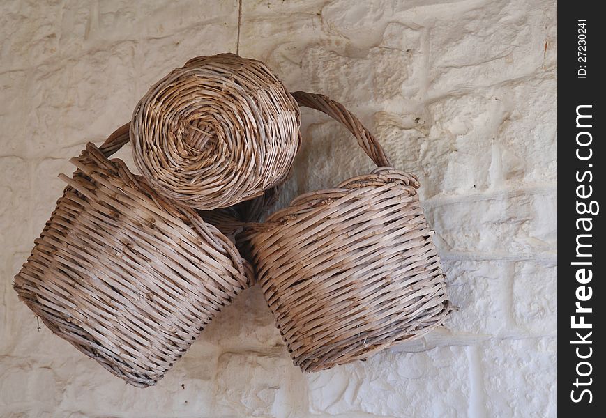Wattled baskets