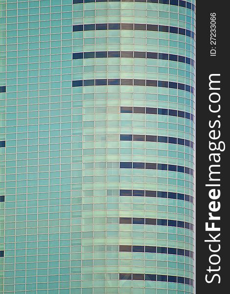 Abstract Modern Building