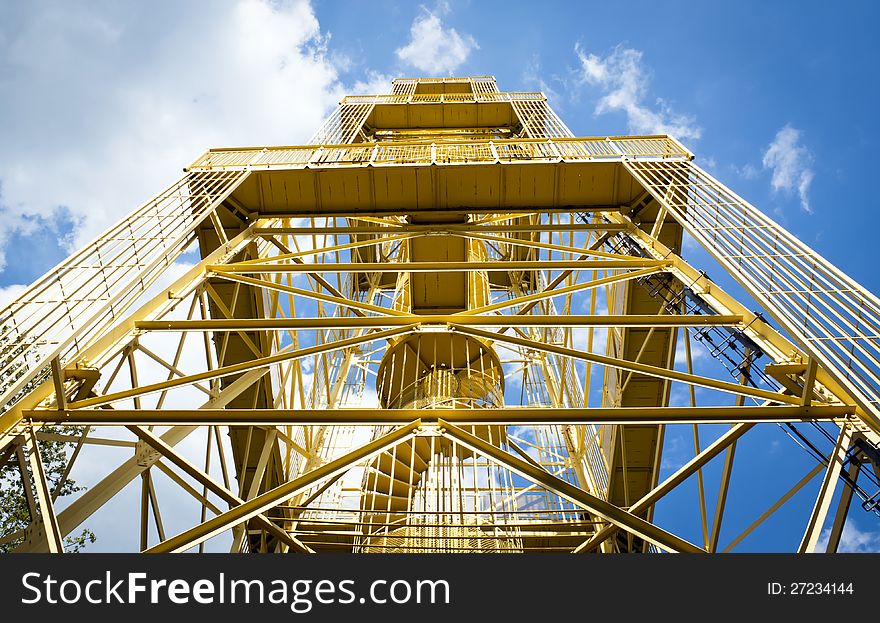 Viewpoint on top of the Tower in Europe