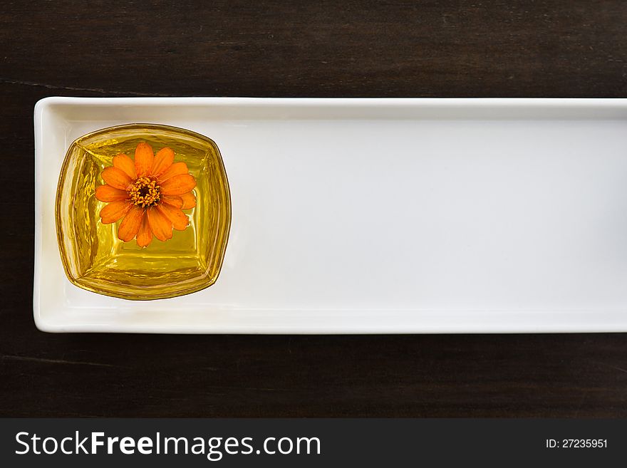 Decorative Zinnia glass vase background. Decorative Zinnia glass vase background