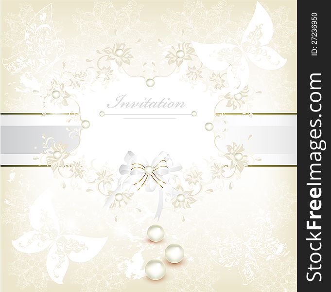 Invitation anniversary card for design