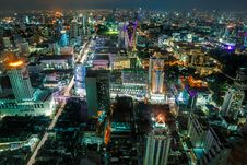 Night View Of Bangkok Royalty Free Stock Photography Night View Of Bangkok Royalty Free Stock Photography