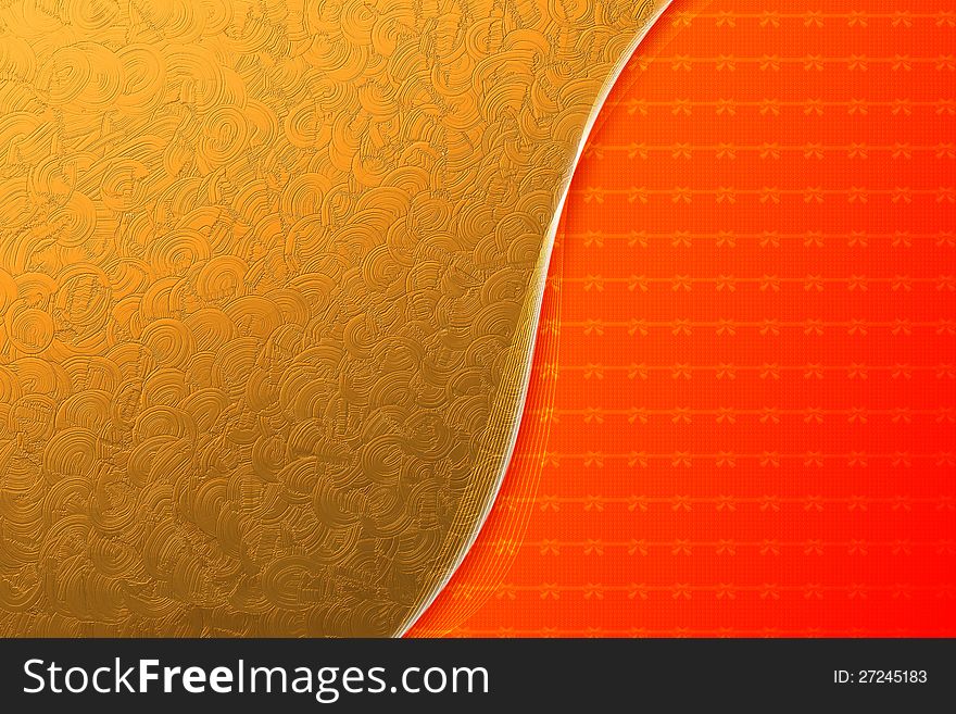 Abstract gold and red background, texture