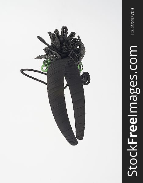 Ecojewelry Hair Headband From Recycled Plastic