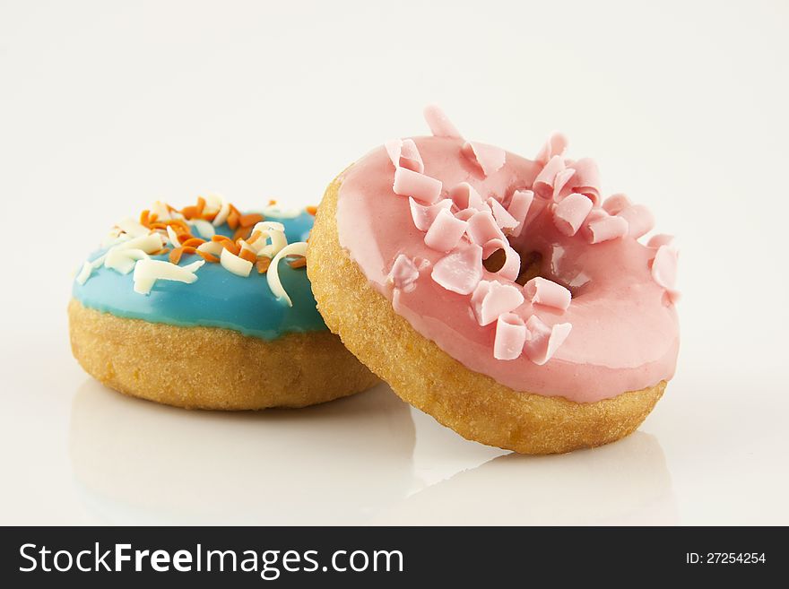 Sweet tasty donuts for tea. Sweet tasty donuts for tea