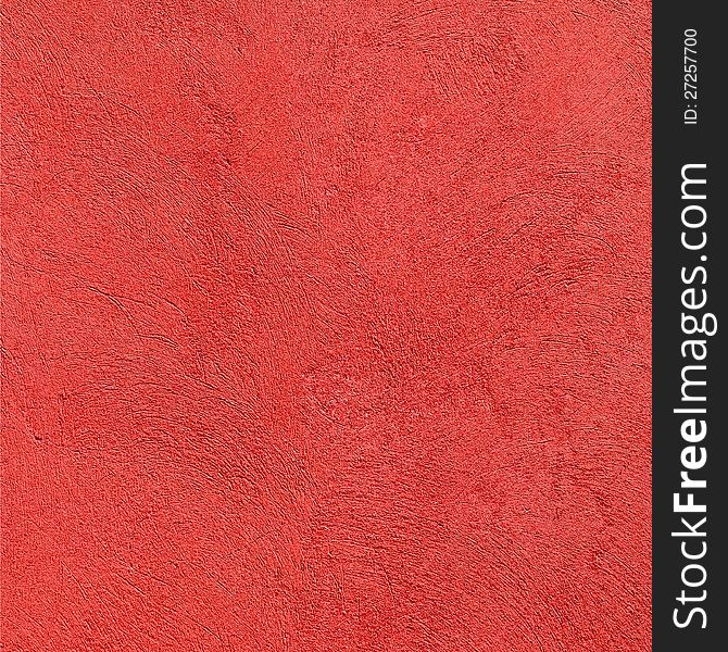 Red wall background or texture