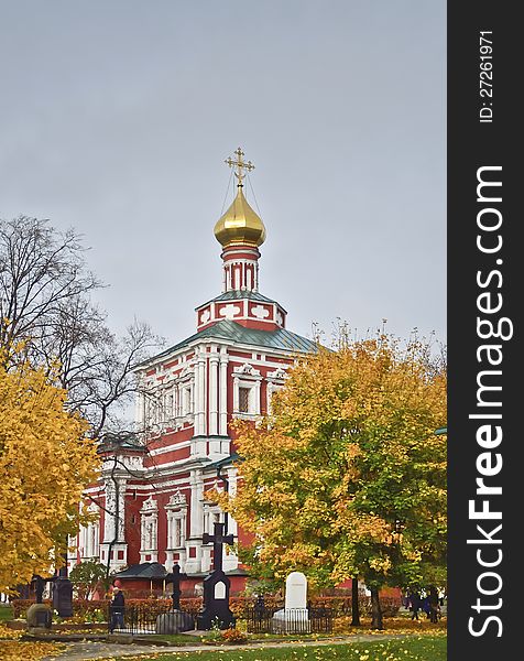 Novodevichy Convent uspensky church of a dome