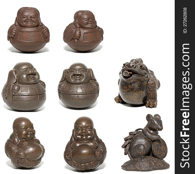 Chinese netsuke. set of figurines