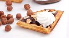 Chocolate Waffles Stock Photos Chocolate Waffles Stock Photos