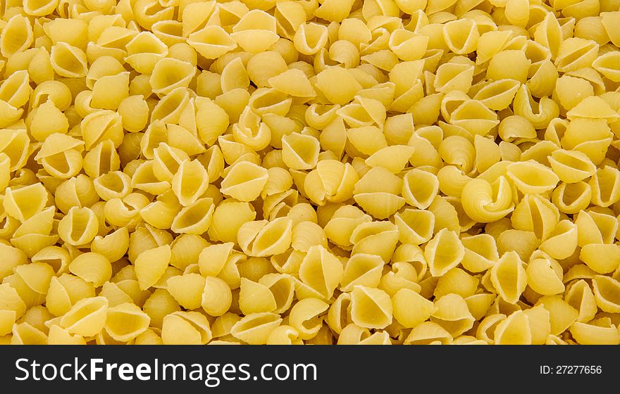 Macaroni as background, top view. Macaroni as background, top view