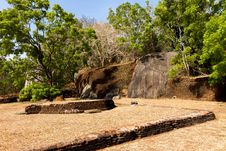 Gardens Of Sigiriya Lion S Rock Fortress Royalty Free Stock Image Gardens Of Sigiriya Lion S Rock Fortress Royalty Free Stock Image