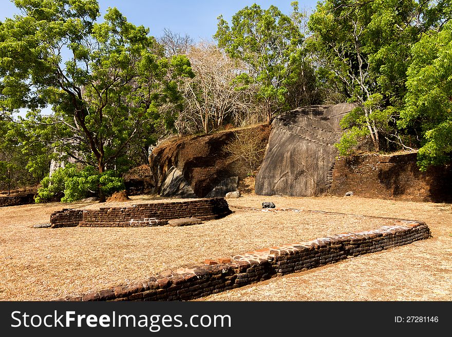 Gardens of Sigiriya Lion s rock fortress