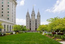 Salt Lake Temple Royalty Free Stock Image Salt Lake Temple Royalty Free Stock Image