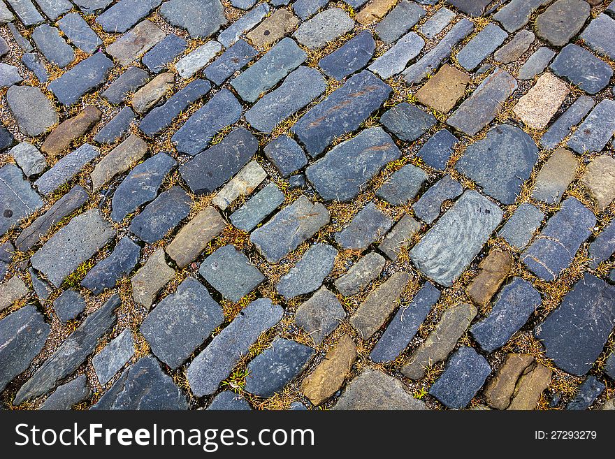 Stone paving pattern. Abstract structured background.