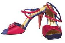 Color Female Shoes Royalty Free Stock Photo Color Female Shoes Royalty Free Stock Photo