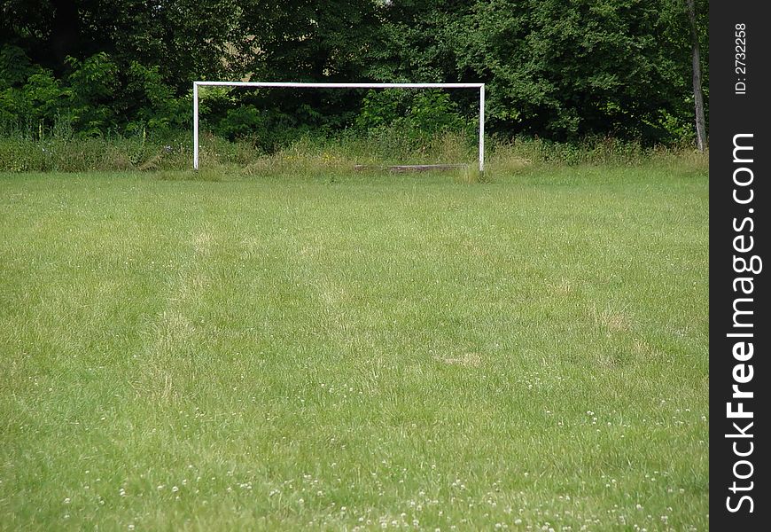 Green soccerfield. green sport background
