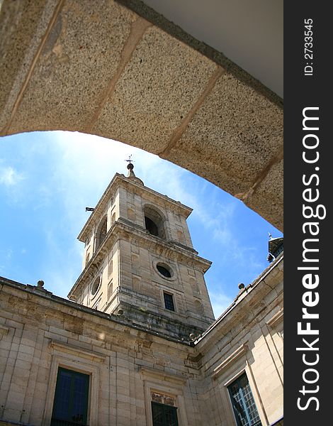Tower In Monastery Of Escorial
