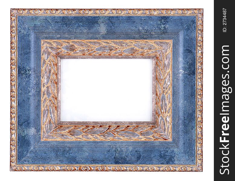 This is a White Background Antique Frame. This is a White Background Antique Frame