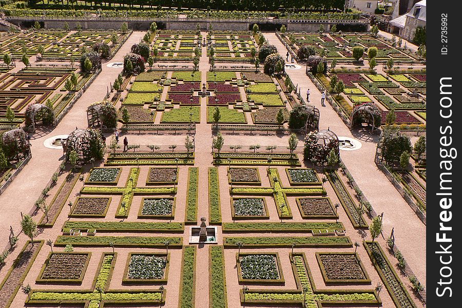 French Symmetric Garden