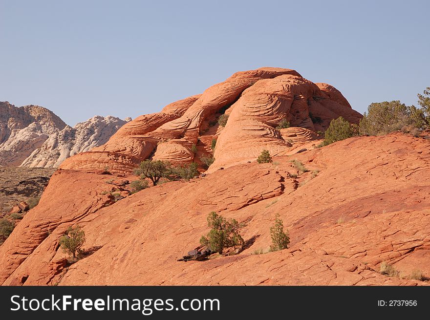 Photo of Red Rock at Snow Canyon, Utah. Photo of Red Rock at Snow Canyon, Utah
