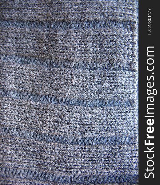 Texture of knitted material