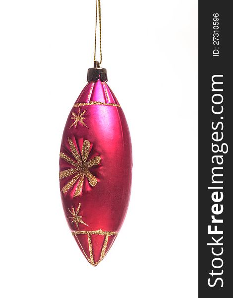 Christmas Red Olive Bauble