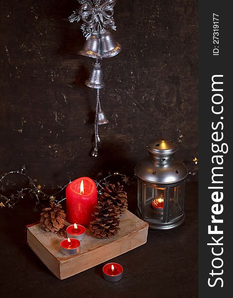 Christmas Decoration With Candles