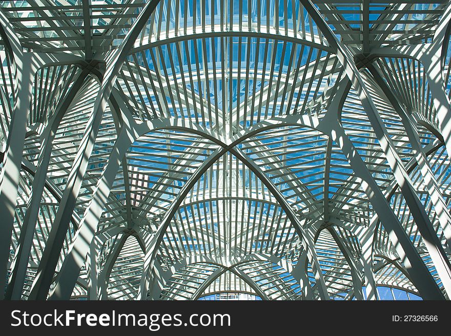 Lace roof ceiling