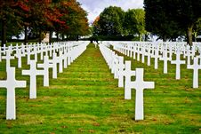American War Cemetery Royalty Free Stock Photography American War Cemetery Royalty Free Stock Photography